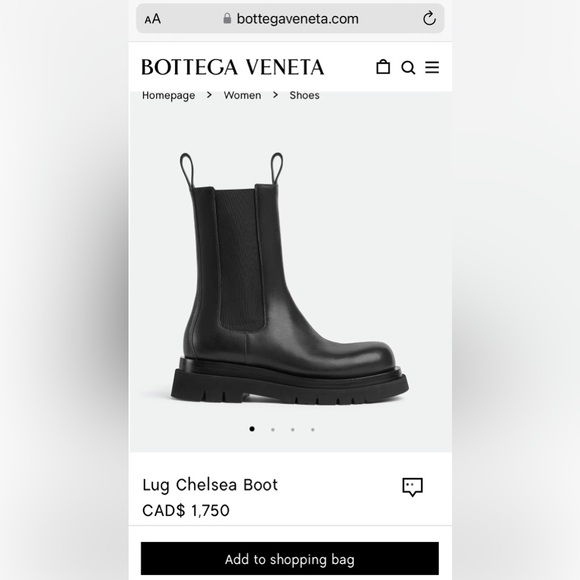 Bottega Veneta Lug Sole Chelsea Boot - Picture 2 of 12